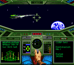 Wing Commander (Japan) In game screenshot